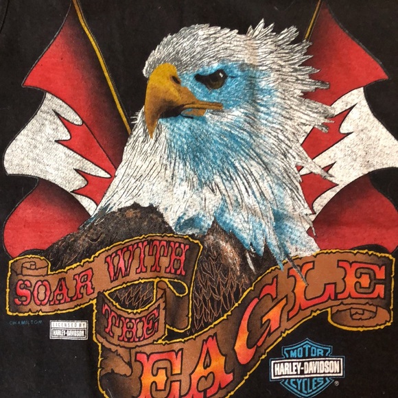 Vintage Harley Davidson tank: Fruit of the Loom (L) - Picture 3 of 8